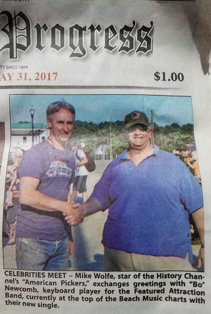 Two Celebrities Meet